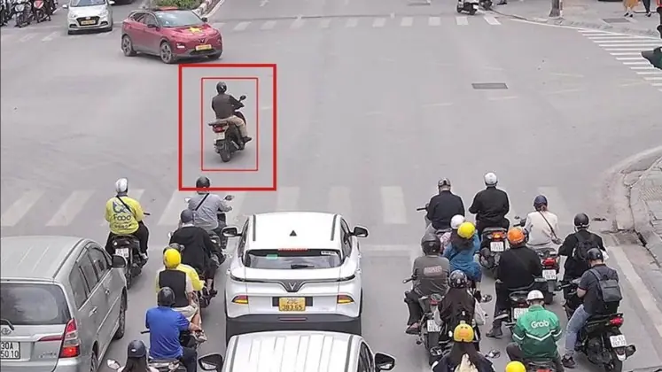 Hà Nội: Danh sách xe vi phạm bị camera AI phát hiện